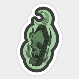 Grave of death Sticker